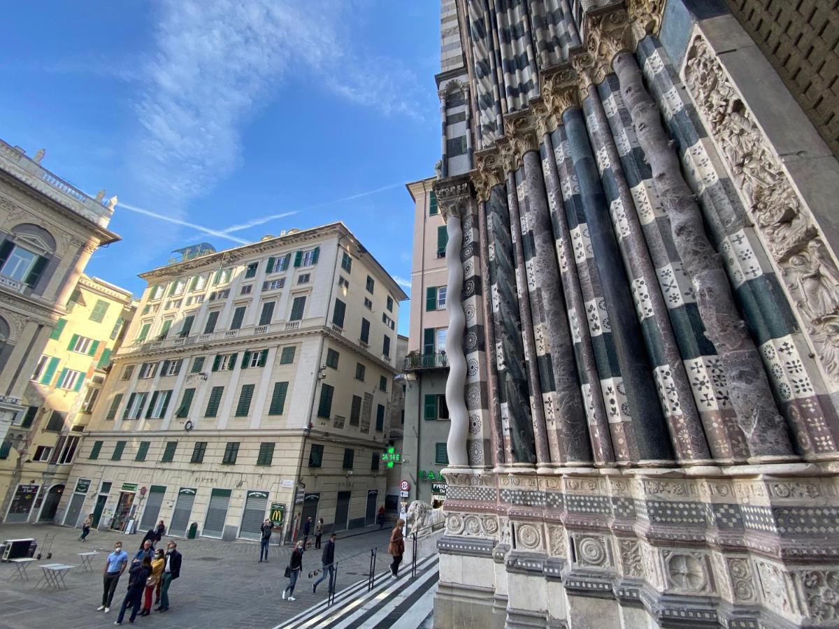 New Apartament In Front Of Genoa Cathedral Exterior photo